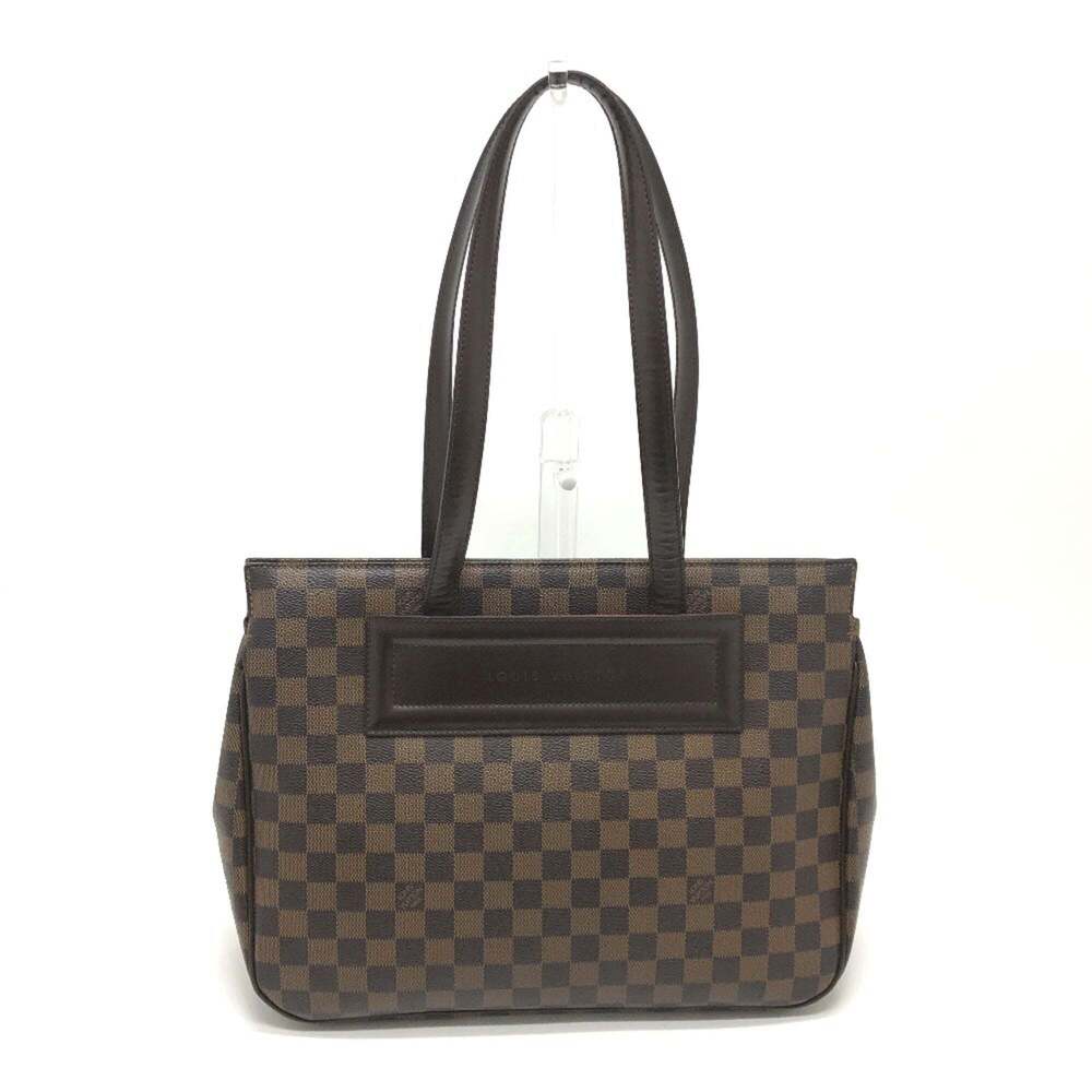 LOUIS VUITTON Authentic Brown Damier Canvas Shoulder Bag